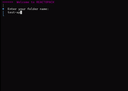 create-rp-app CLI demo